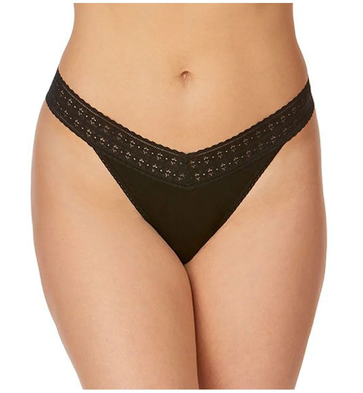 Hanky Panky DreamEase Original Rise Thong (631104) - Black