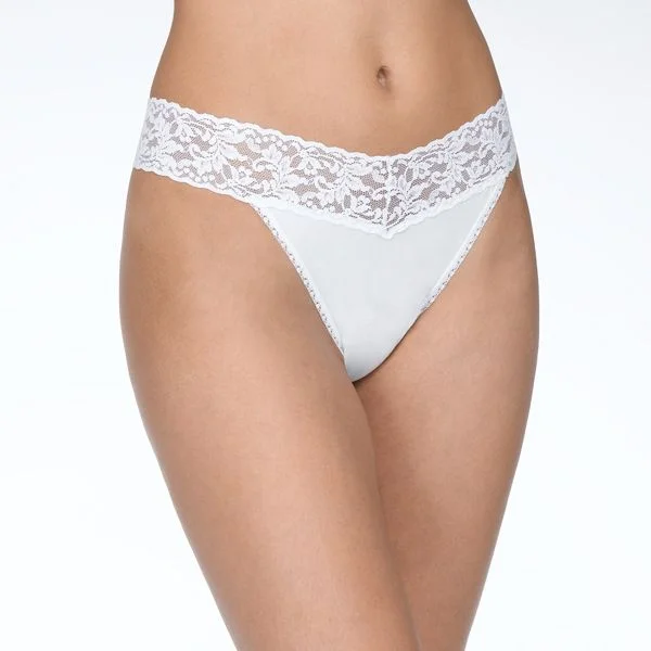 Hanky Panky Cotton With A Conscience Original Rise Thong