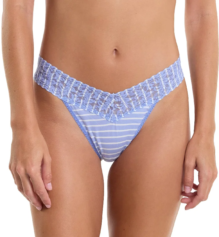 Hanky Panky Printed Cotton Original Rise Thong (PR891801) - Down The Line