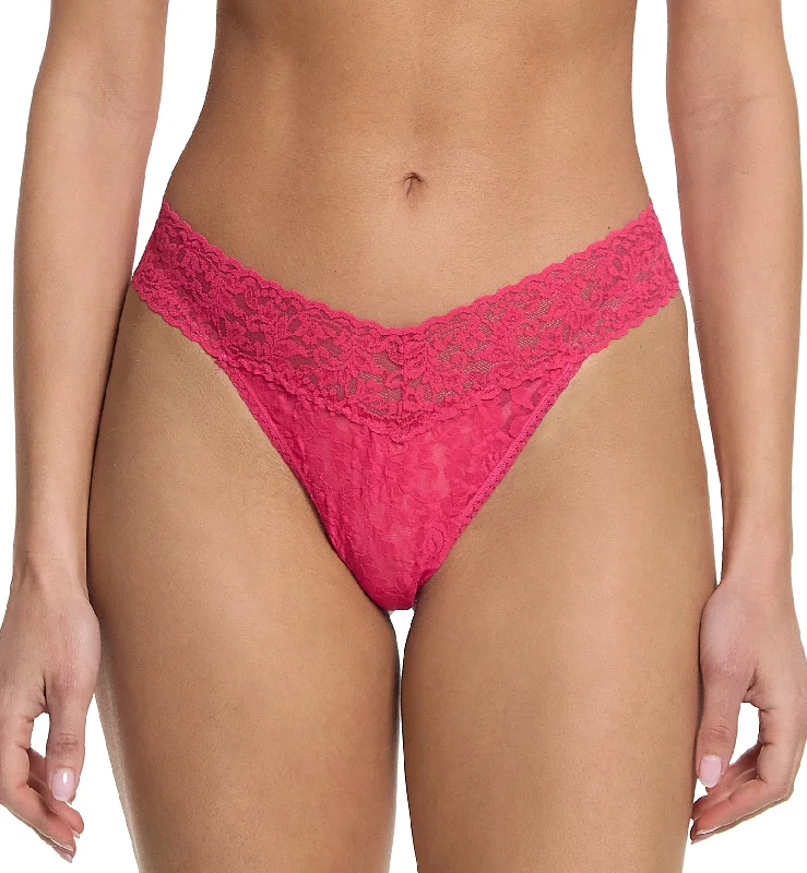 Hanky Panky Signature Lace Original Rise Thong (4811P) - Sweet Tart