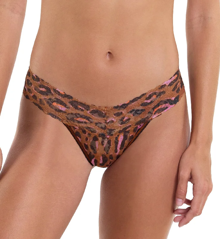 Hanky Panky Signature Lace Printed Low Rise Thong (PR4911P) - Throwback