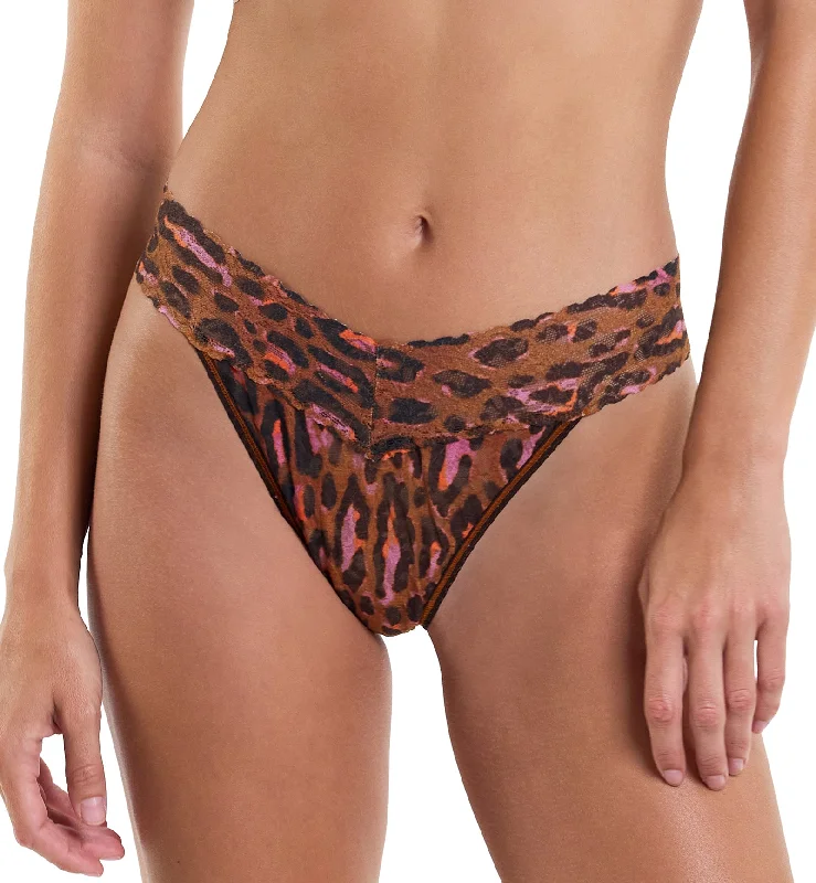 Hanky Panky Signature Lace Printed Original Rise Thong (PR4811P) - Throwback