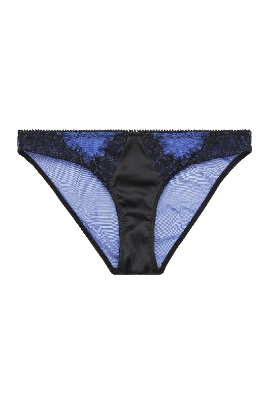 Indigo Curve Lace Picot Brief