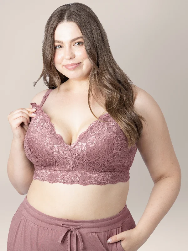 Lace Minimalist Nursing & Maternity Bra | Twilight