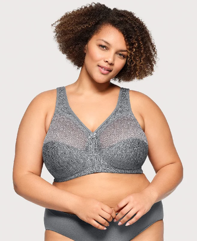 MagicLift Moisture Control Bra Gray Heather