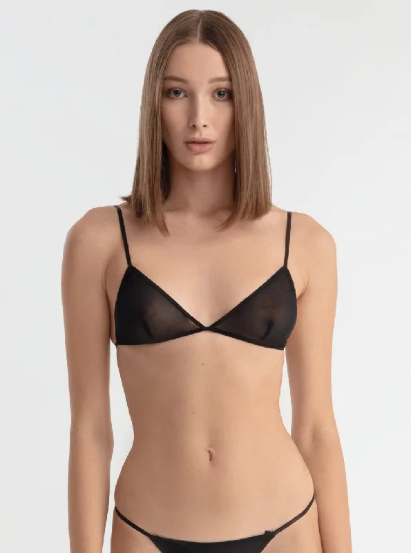 Marika Vera: Moore Triangle Bra - Black