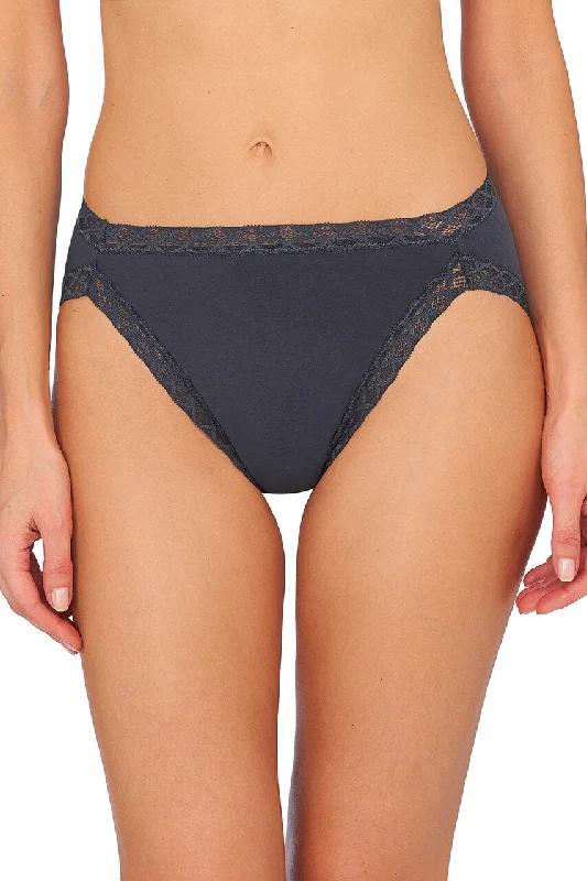 Natori Bliss Cotton French Cut Panty - Ash Navy