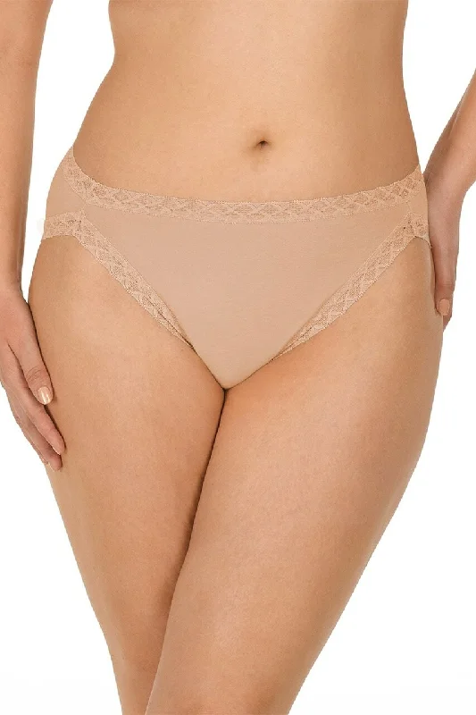 Natori Bliss Cotton French Cut Panty - Cafe