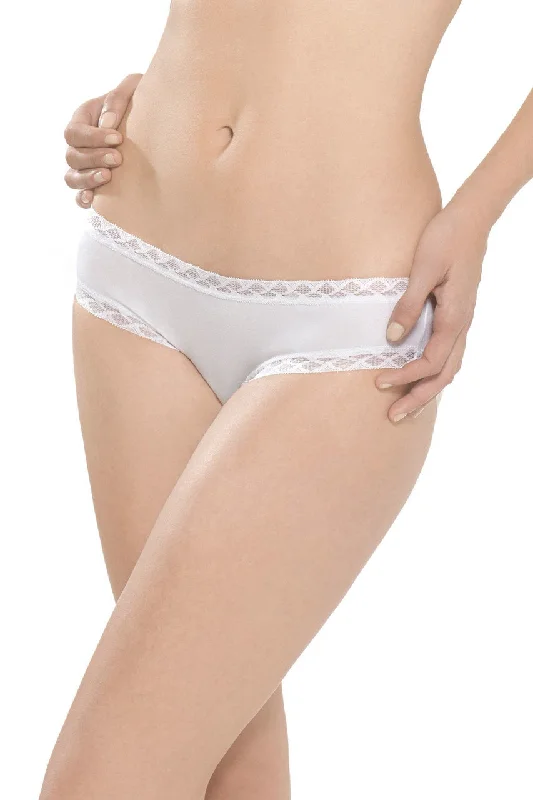 Natori Bliss Girl Brief Panty - White