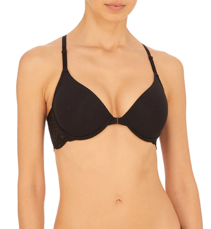 Natori Lush Front Close Contour Underwire Bra (728309) - Black