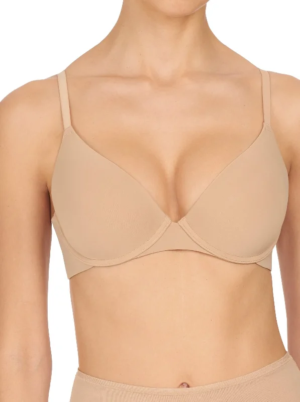 Natori: Minimal Convertible Push-Up Bra - Cafe