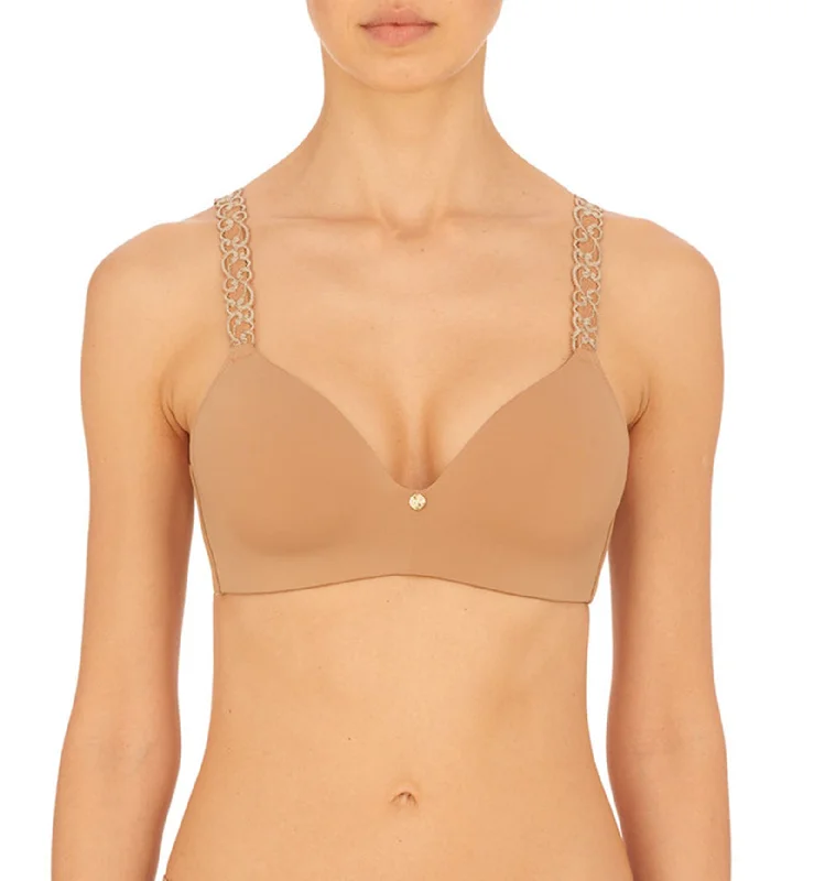 Natori Pure Luxe Wireless Contour Bra (723321) - Cafe