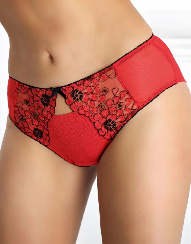 Nessa Poppy Brief Red