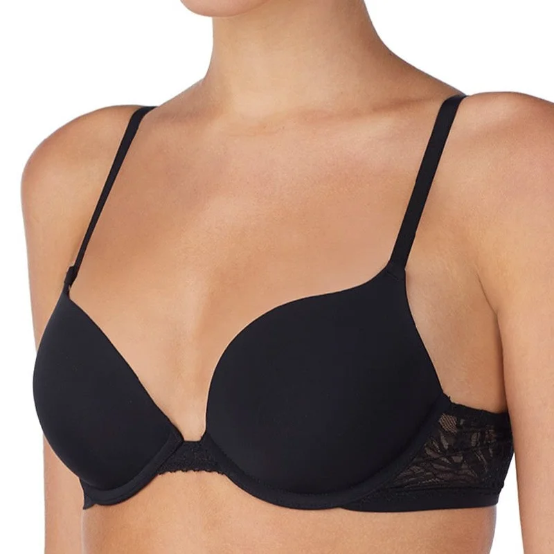 ON GOSSAMER SLEEK MICRO PUSH UP BRA WITH LACE G9200