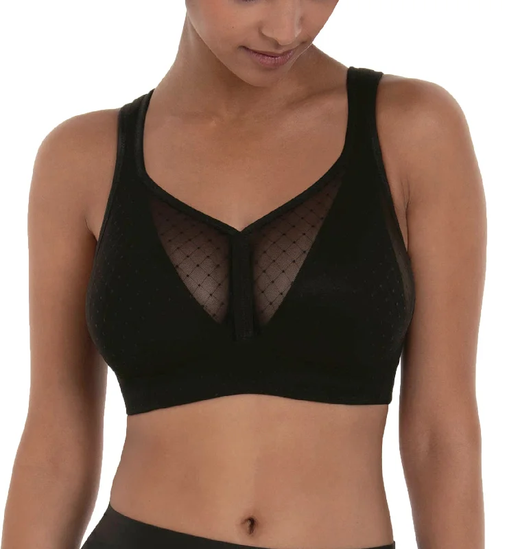 Rosa Faia by Anita Eve Wireless Delta Pad Bra (5211) - Black