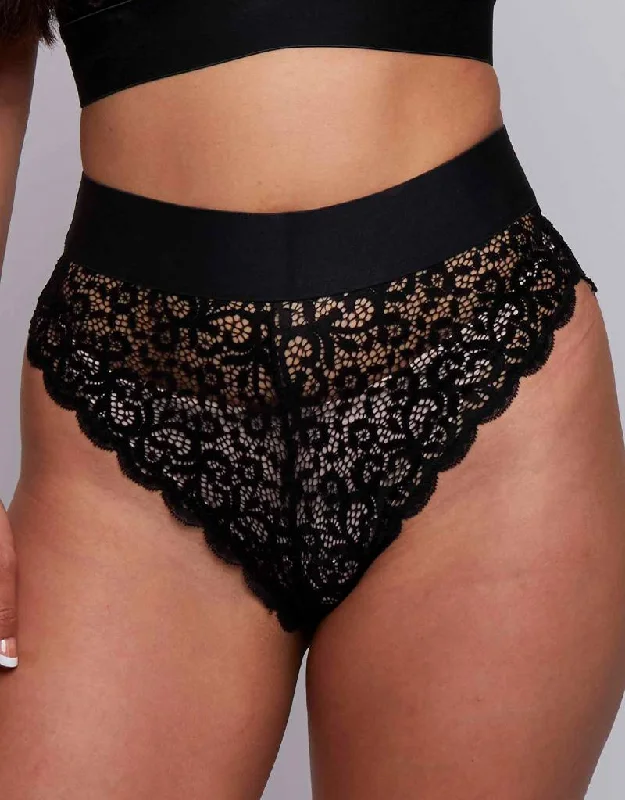 Rougette By Tutti Rouge Hallie Brazilian Brief Black