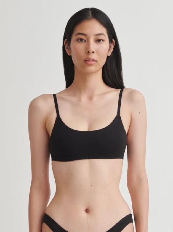 Skin: Georgina Scoop Bralette - Black