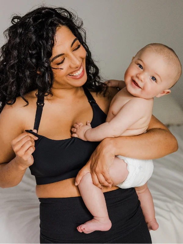 Toni Maternity & Nursing Performance Comfort Bra | Black