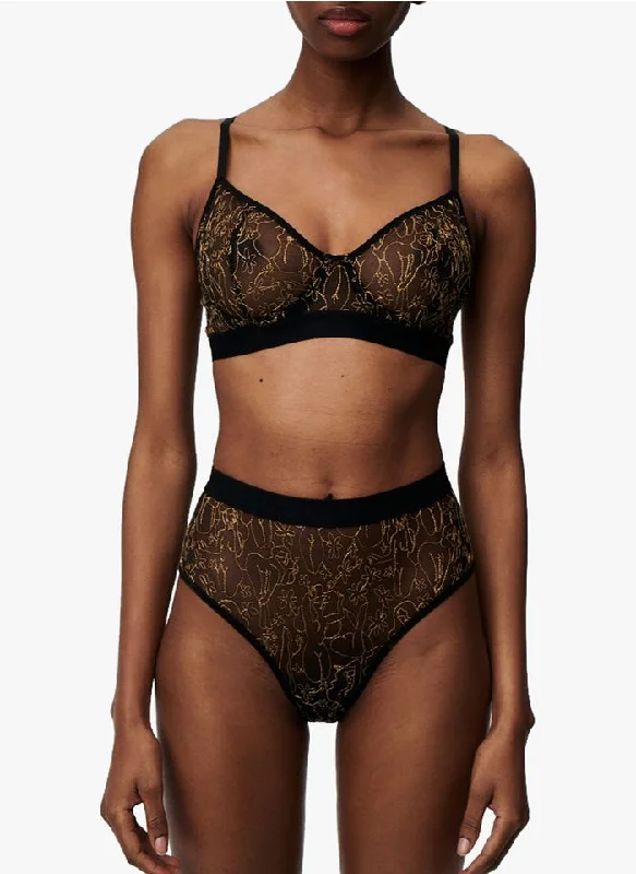 Undress Code Modern Love Panties Gold