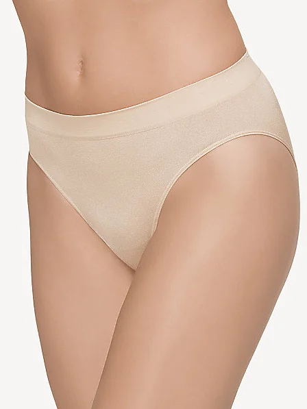 Wacoal B-Smooth Seamless Hi-Cut Brief - Nude