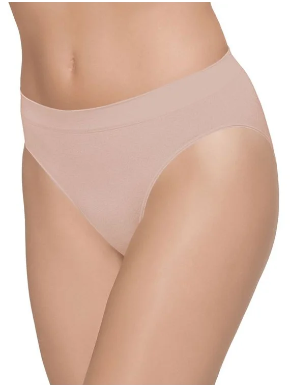 Wacoal B-Smooth Seamless Hi-Cut Brief - Rose Dust