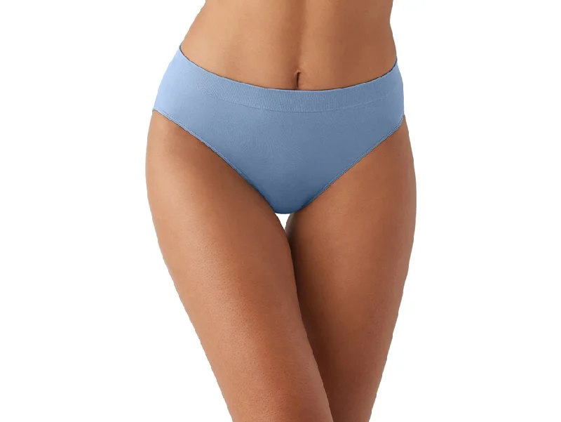 Wacoal B-Smooth Seamless Hi-Cut Brief - Windward Blue