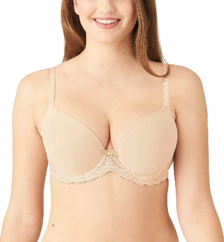 Wacoal La Femme Contour Plunge Underwire T-Shirt Bra (853117) - Natural Nude