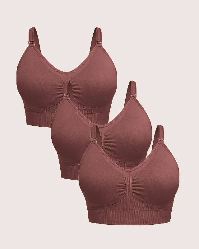 Wash Wear Spare® Nursing Bra Pack | Redwood