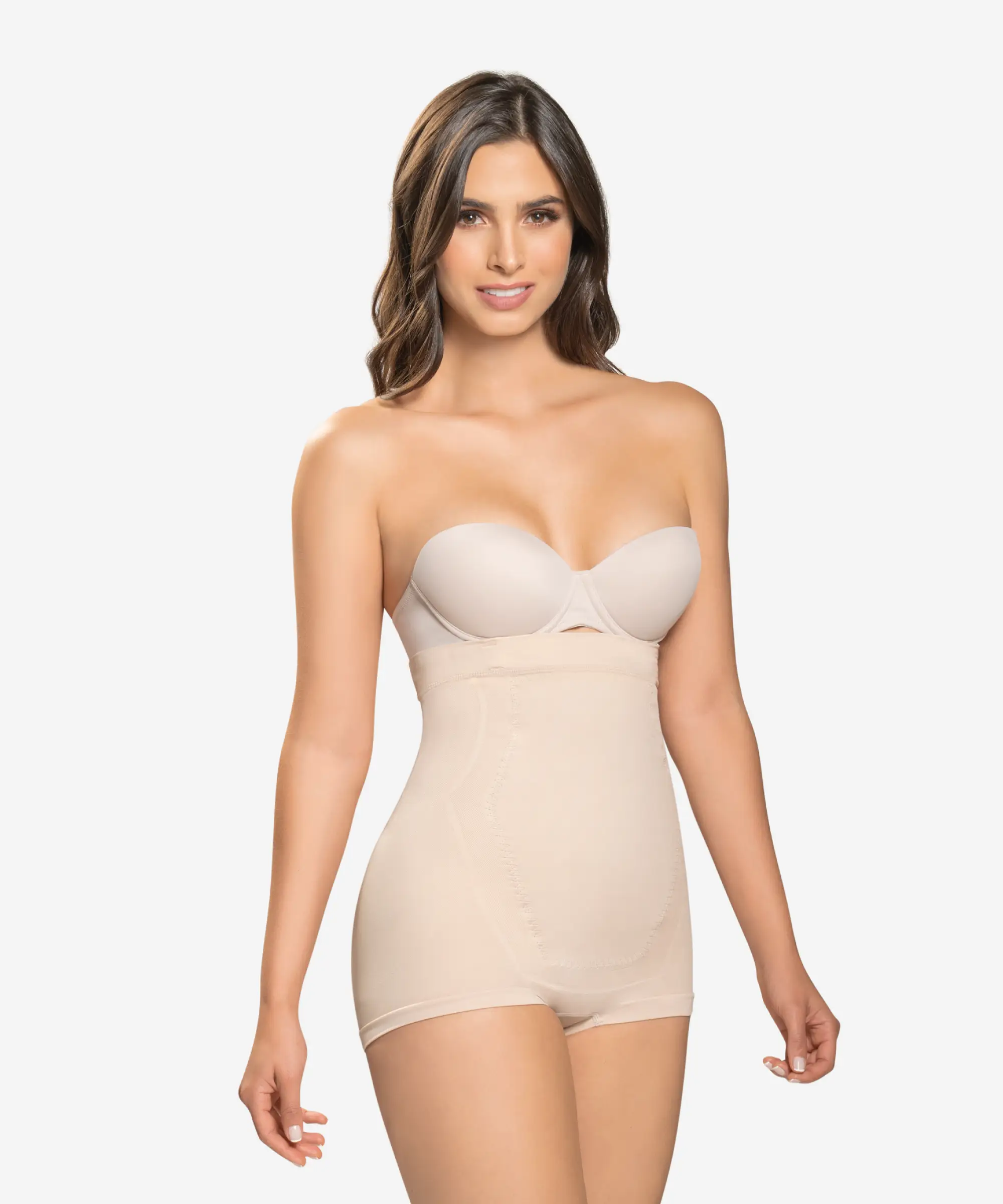 Seamless underbust body shaper in boyshort - Style 1580