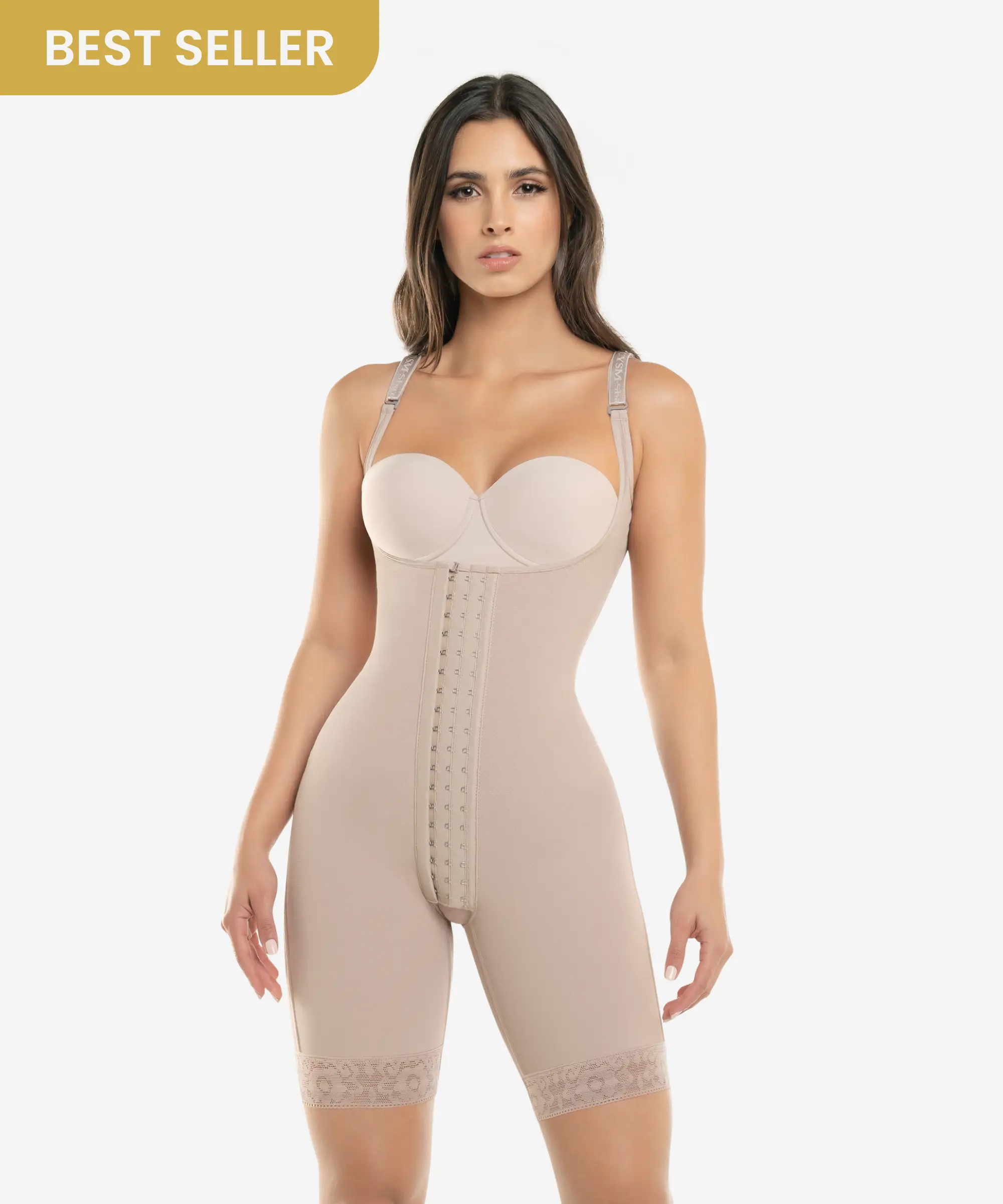 Firm control bodysuit with butt-lift - Style 471