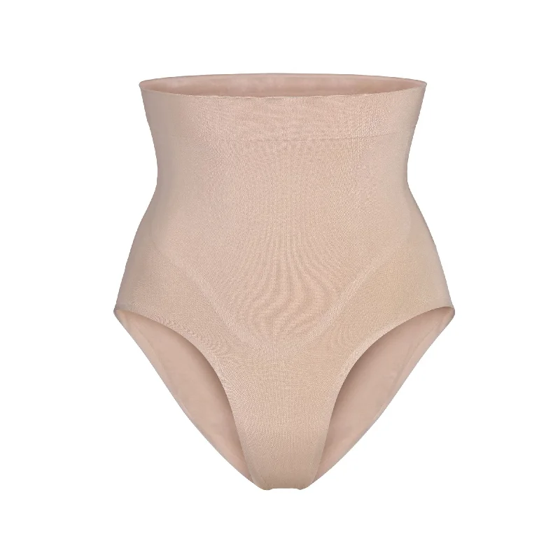 HIGH WAISTED BONDED BRIEF | CLAY