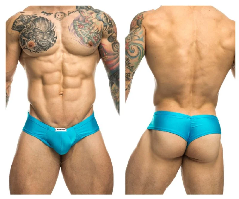 JUSTIN+SIMON XSJ22 Cheek Briefs Color Turquoise