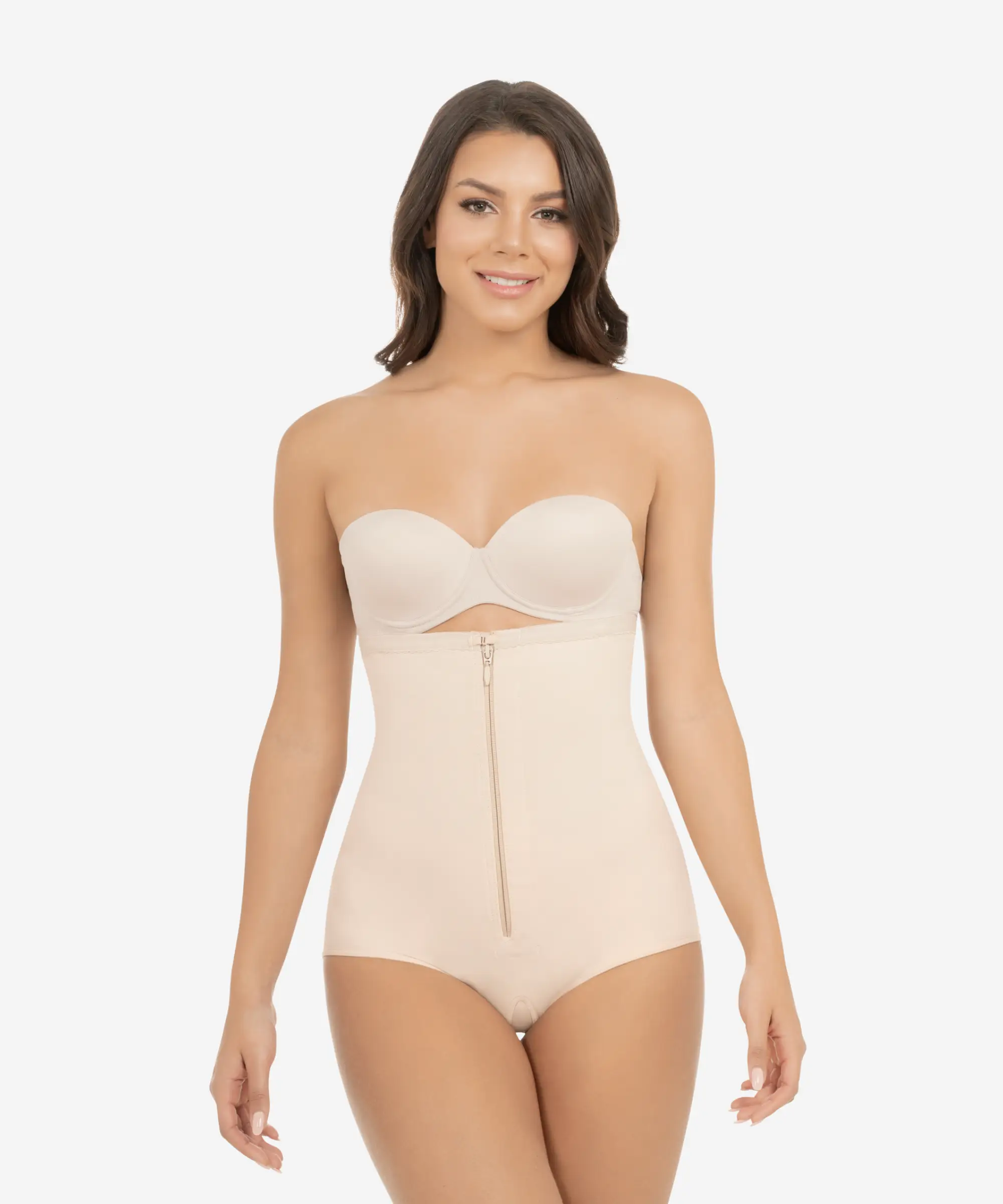 Slimming Strapless Thermal Body Shaper - Style 292