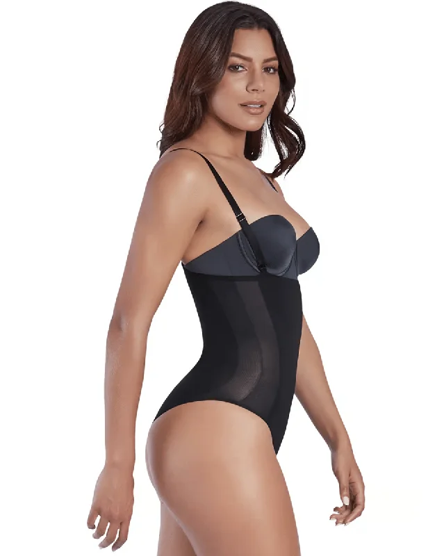 Final Sale Clearance Shaperlove Convertible Strap Thermal Panty Bodysuit