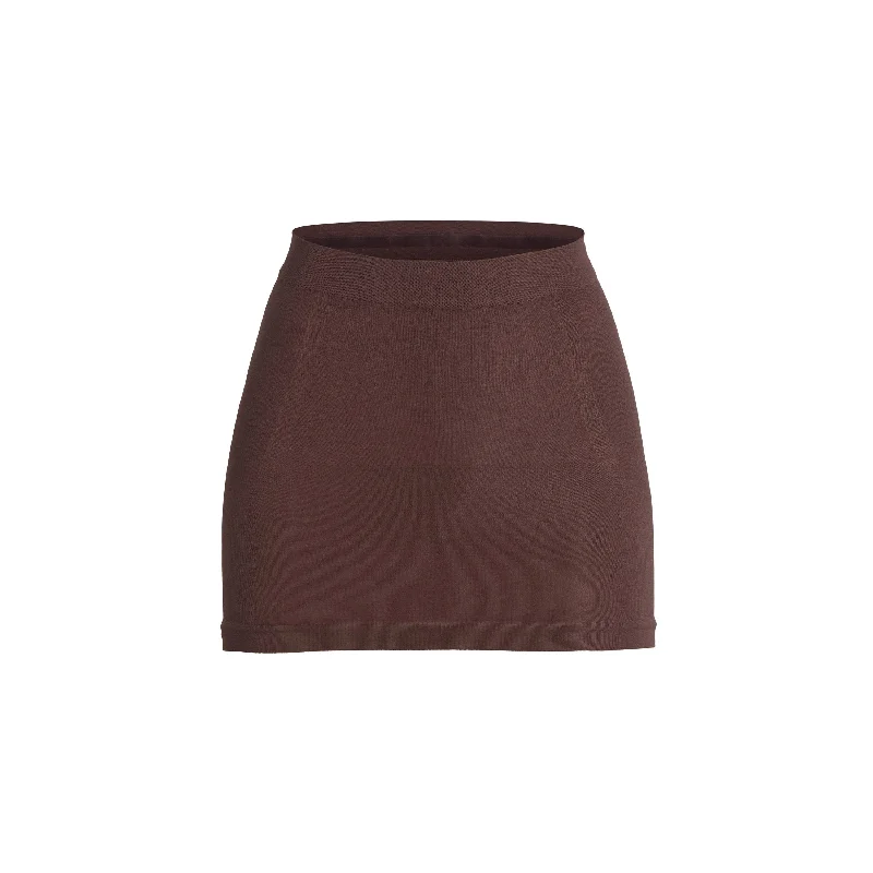 SKIRT SLIP | COCOA